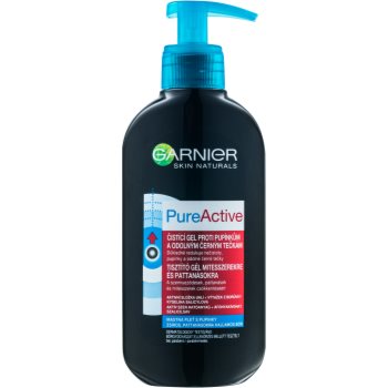 Garnier Pure Active gel de curățare impotriva punctelor negre