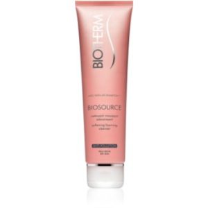 Biotherm Biosource crema de curatare sub forma de spuma pentru tenul uscat