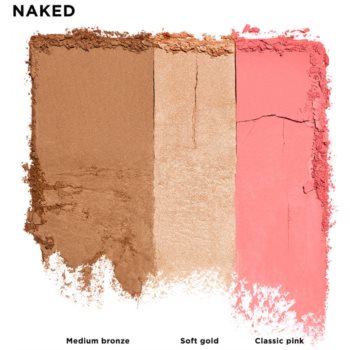 Urban Decay Stay Naked Threesome paleta bronzare si stralucire