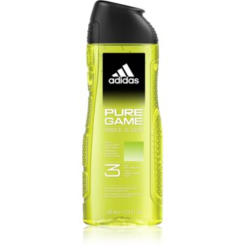 Adidas Pure Game gel de dus pentru față, corp și păr 3 in 1