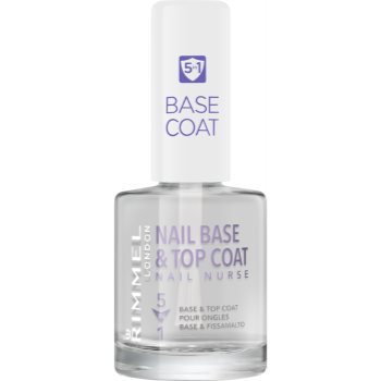 Rimmel Nail Nurse lac de unghii de baza si superioara 5 in 1