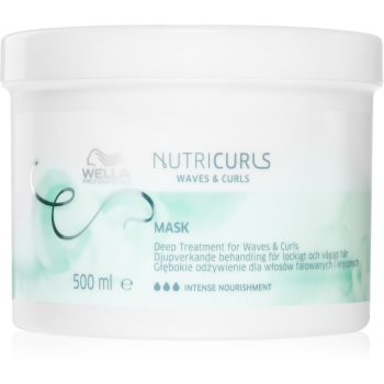 Wella Professionals Nutricurls Waves & Curls masca de netezire pentru par ondulat si cret