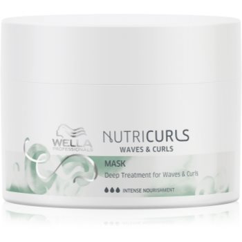 Wella Professionals Nutricurls Waves & Curls masca de netezire pentru par ondulat si cret