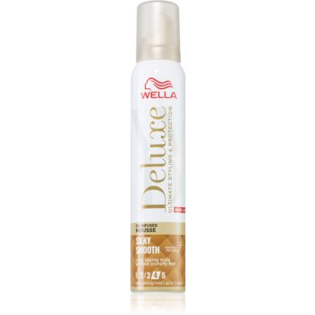 Wella Deluxe Silky Smooth spuma cu efect de nutritiv