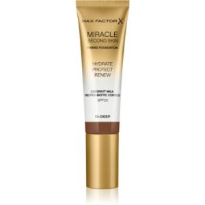 Max Factor Miracle Second Skin fond de ten crema hidratant SPF 20