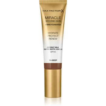 Max Factor Miracle Second Skin fond de ten crema hidratant SPF 20
