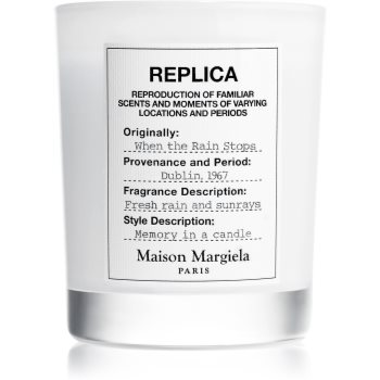 Maison Margiela REPLICA When the Rain Stops lumânare parfumată
