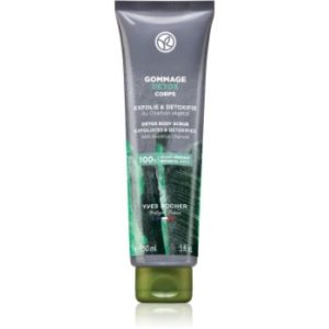 Yves Rocher Gommage detoxifiant pentru corp cu efect de peeling cu cărbune activ