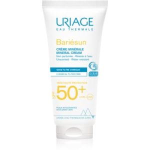Uriage Bariésun Mineral Cream SPF 50+ crema de fata cu minerale pentru protectie SPF 50+
