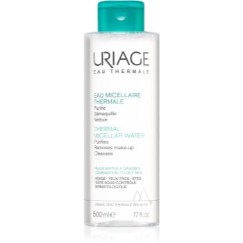 Uriage Hygiène Thermal Micellar Water - Combination to Oily Skin apa pentru curatare cu particule micele pentru ten gras și mixt