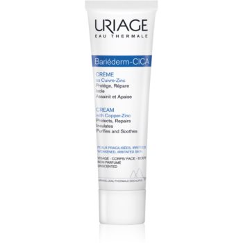 Uriage Bariéderm Cica-Cream with Copper-Zinc cremă reparatoare cu cupru și zinc