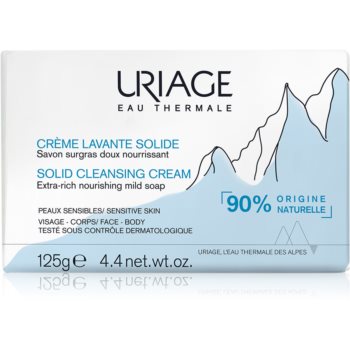 Uriage Hygiène Solid Cleansing Cream crema demachianta delicata cu apa termala