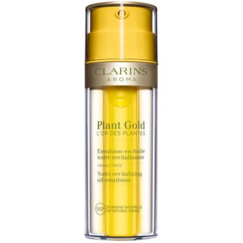 Clarins Plant Gold Nutri-Revitalizing Oil-Emulsion ulei hranitor pentru piele 2 in 1