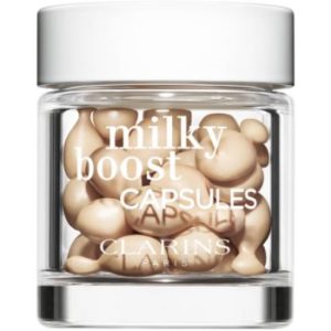 Clarins Milky Boost Capsules make-up pentru luminozitate capsule