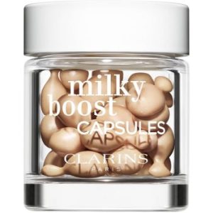Clarins Milky Boost Capsules make-up pentru luminozitate capsule
