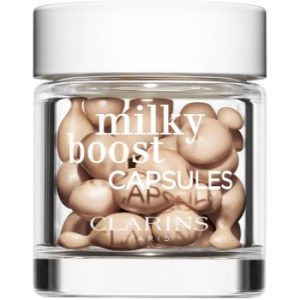 Clarins Milky Boost Capsules make-up pentru luminozitate capsule