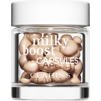 Clarins Milky Boost Capsules make-up pentru luminozitate capsule