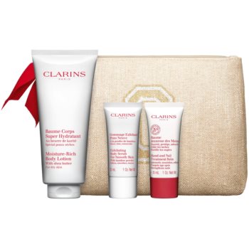 Clarins Body Care Collection set cadou de Crăciun (pentru piele neteda si delicata)