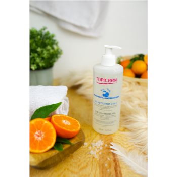 Topicrem BABY My 1st Cleansing Gel 2in1 gel de duș pentru corp și păr pentru nou-nascuti si copii