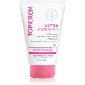 Topicrem UH BODY Ultra-Moisturizing Hand Cream cremă hidratantă pentru mâinile cu pielea uscată și crăpată