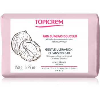 Topicrem AD Gentle Ulta-Rich Cleansing Bar sapun gentil pentru curatare corp si fata