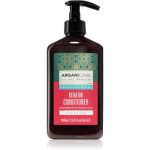 Arganicare Keratin balsam pentru păr deteriorat, decolorat sau tratat chimic