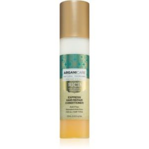 Arganicare Ricin Express Hair Repair Conditioner balsam (nu necesita clatire) pentru par deteriorat