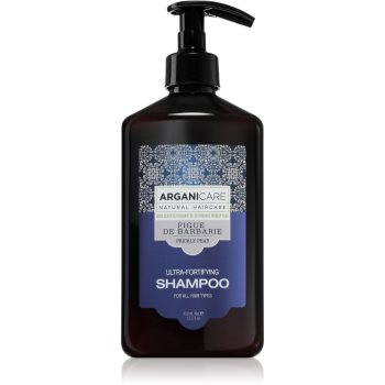 Arganicare Prickly Pear Ultra-Fortifying Shampoo curatarea profunda a scalpului pentru intarirea parului