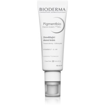 Bioderma Pigmentbio Daily Care SPF 50+ crema de albire pentru petele pigmentare SPF 50+