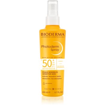 Bioderma Photoderm Sprej SPF 50+ spay-lotiune de protectie solara SPF 50+