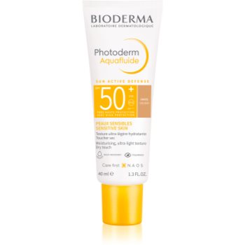 Bioderma Photoderm Aquafluid fluid protector tonifiant pentru față SPF 50+