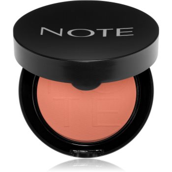 Note Cosmetique Luminous Silk Compact Blusher fard de obraz sub forma de pudra