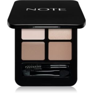 Note Cosmetique Total Look Brow Kit creion pentru sprâncene, cu perie
