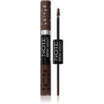 Note Cosmetique Brow Addict Tint and Shaping Gel gel pentru sprâncene