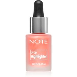 Note Cosmetique Drop Highlighter iluminator lichid cu picurător