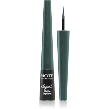 Note Cosmetique Elegant Matte Dipliner tuș lichid pentru ochi, cu efect mat