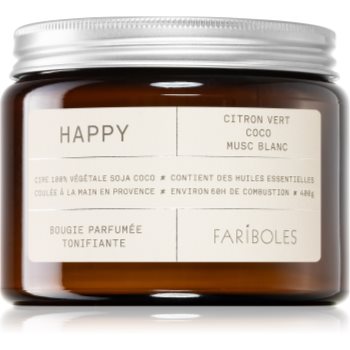 FARIBOLES Green Happy lumânare parfumată