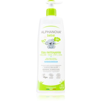 Alphanova Baby Bio apa pentru curatare cu particule micele corp si fata