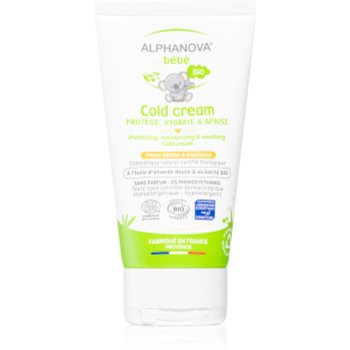 Alphanova Baby Bio crema de protectie pentru fata si corp pentru nou-nascuti si copii