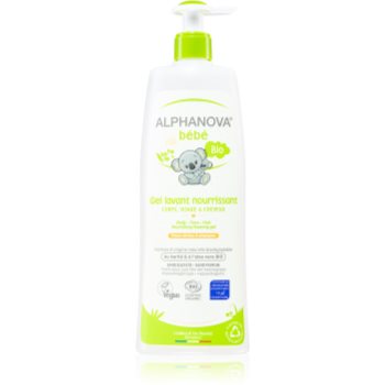 Alphanova Baby Bio gel si sampon pentru bebelusi 3 in 1