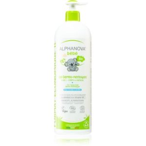 Alphanova Baby Bio 2 in 1 gel de dus si sampon pentru nou-nascuti si copii