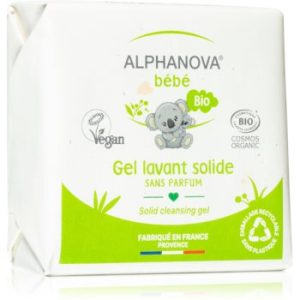 Alphanova Baby Bio gel de duș solid pentru nou-nascuti si copii