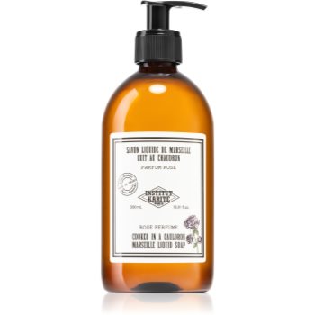 Institut Karité Paris Rose Mademoiselle Marseille Liquid Soap Săpun lichid pentru mâini