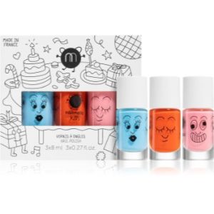 Nailmatic Kids set de lacuri de unghii Freezy, Dori, Cookie (pentru copii)