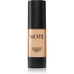 Note Cosmetique Detox and Protect Foundation machiaj lichid cu un finisaj mat