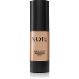Note Cosmetique Detox and Protect Foundation machiaj lichid cu un finisaj mat