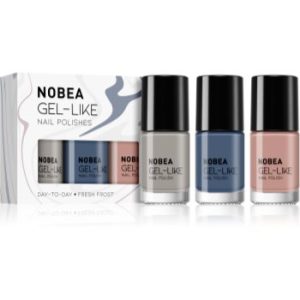 NOBEA Day-to-Day Coffee Time Set set de lacuri de unghii Fresh Frost