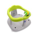 Scaun de baie antiderapant, pentru bebe, Lorelli, Panda, Green