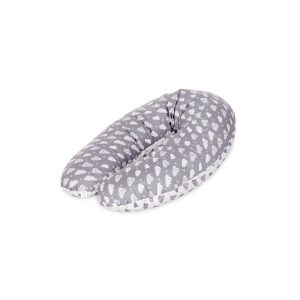 Perna multifunctionala Lorelli, Bumbac Ranforce, 190 cm, Clouds Grey