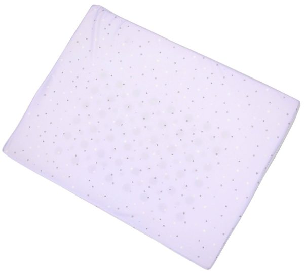 Perna inclinata antisufocare Air Comfort, 60 x 45 x 9 cm, husa detasabila si lavabila, Lorelli, Blue Sky